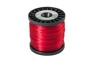 Fio de Nylon Para Aparador de Grama 180 1Kg Ekilon Grass Vermelho
