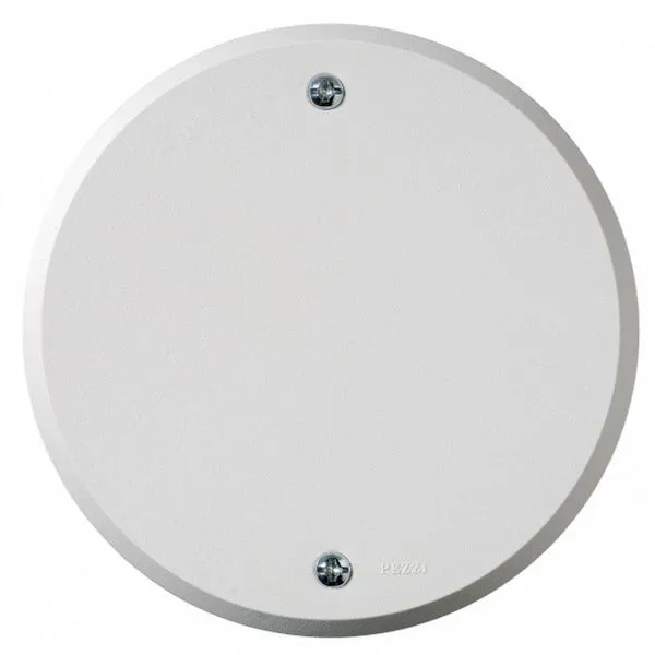Placa Cega Redonda 4x4 Branca 40341 - Pezzi