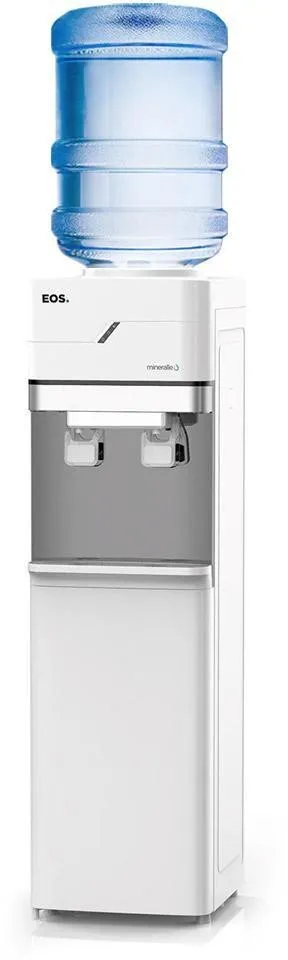 Bebedouro de Água de Coluna Galão com Armário EOS EBC01BCA Branco 110V