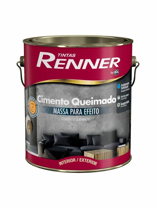 Cimento Queimado Renner Neblina Serrana 5Kg