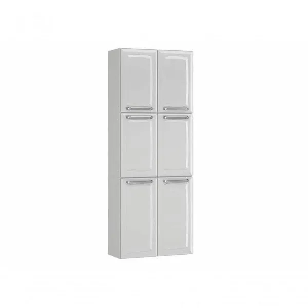 Paneleiro Duplo Max Cozinhas Itatiaia Luce - 6 Portas - Branco