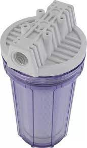 Filtro P/ Máquina De Lavar Roupas Ou Louças 7” 5 Micra Rosca 3/4" Transparente - Hidrofiltros