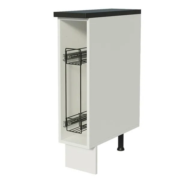 Balcão Porta-temperos Acordes 100% Mdf 20cm Branco