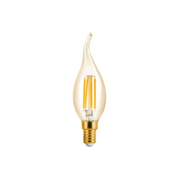 Lâmpada Led Save Energy Filamento Vela Chama Vintage 4w E14 220v Se-345.1386