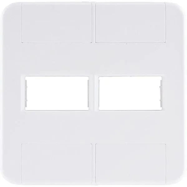 Placa 2 Postos 4x4 Tramontina Tablet Branca Tramontina