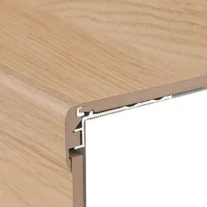 Cantoneira Para Piso Laminado Floorest MDF Cosmo Carvalho Vermelho M1578 240x6x1,2cm