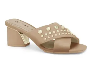 Tamanco Feminino Caqui Ramarim 2428207-3 35