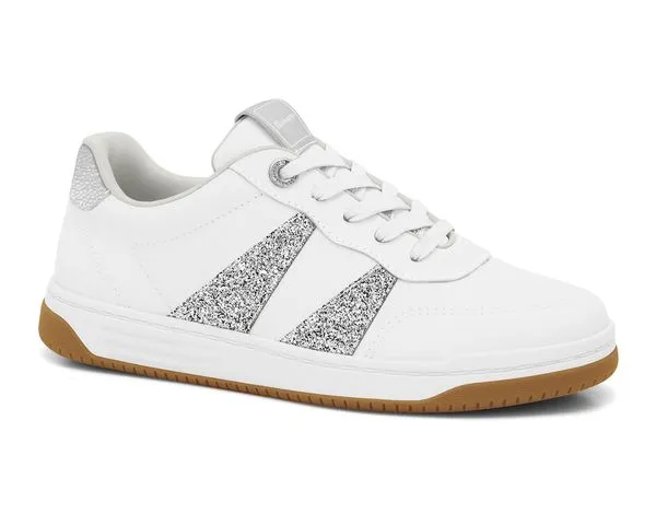 Tênis Feminino Branco/Prata Glitter Ramarim 2463203-4 38