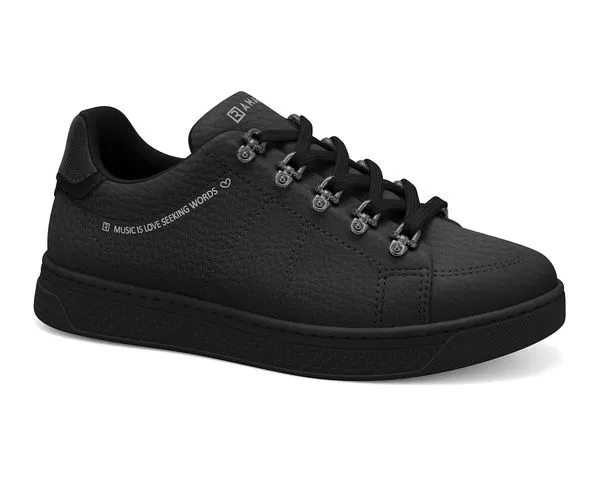 Tênis Preto Feminino SNK Ramarim 2487103-9 34