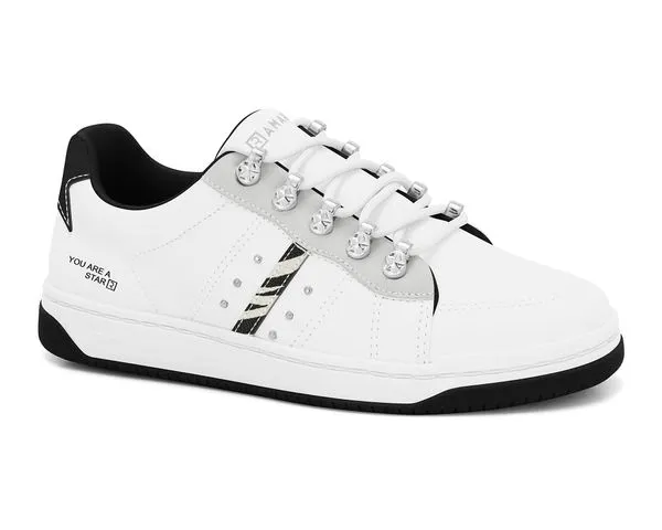 Tênis Feminino Branco/Ice/Preto Ramarim 2463202-4 35