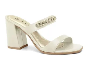 Tamanco Salto Bloco Coconut Ramarim 2541102-7 40