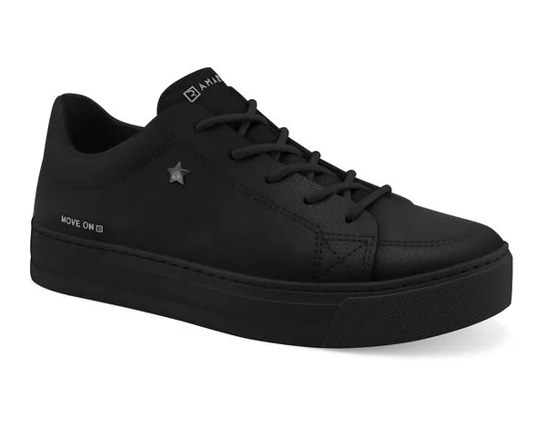 Tênis Casual Preto Ramarim 2493205-1 34