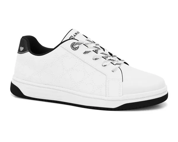 Tênis Branco/Preto Feminino Ramarim 2463201-8 36
