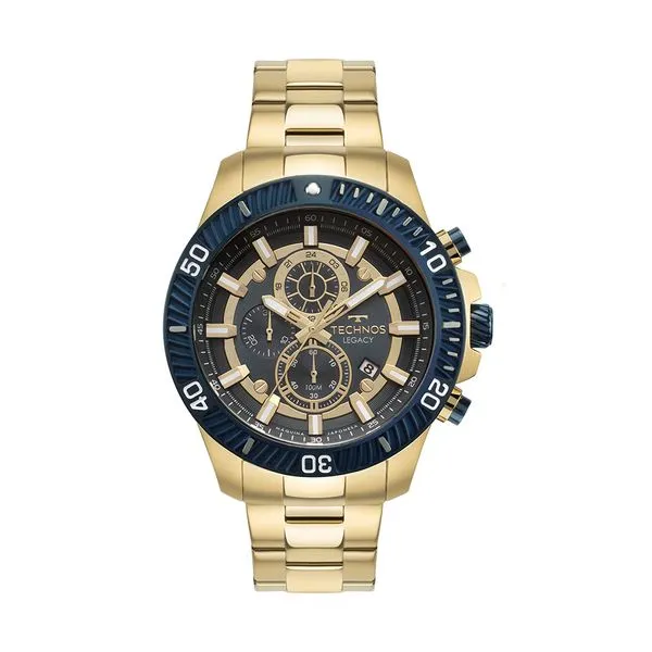 Relógio Technos Masculino Legacy Bicolor - JS15ENN/1A JS15ENN/1A
