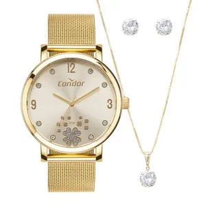 Kit Condor Feminino Mimos E Sutilezas Dourado - CO2035NGC/K4X