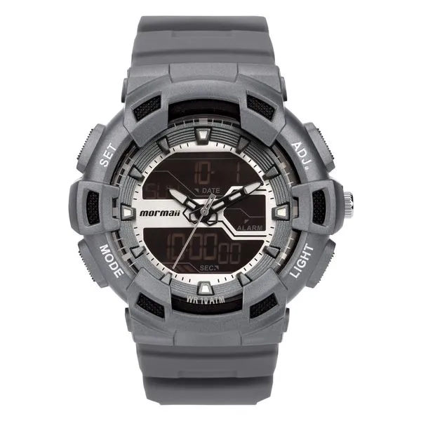 Relógio Mormaii Masculino Action Cinza - MO0935A/8C MO0935A/8C