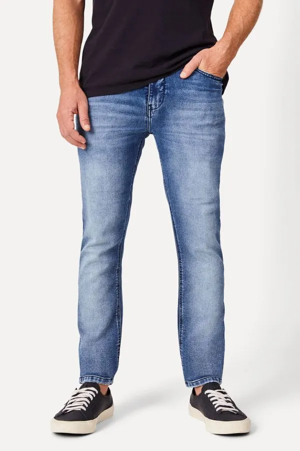 Calca Jeans Skinny Moletom Ringo Indigo - 40