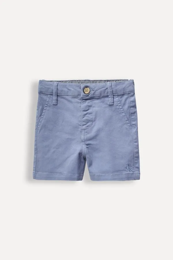 Bermuda Bb Casual Nova Azul Jeans - P