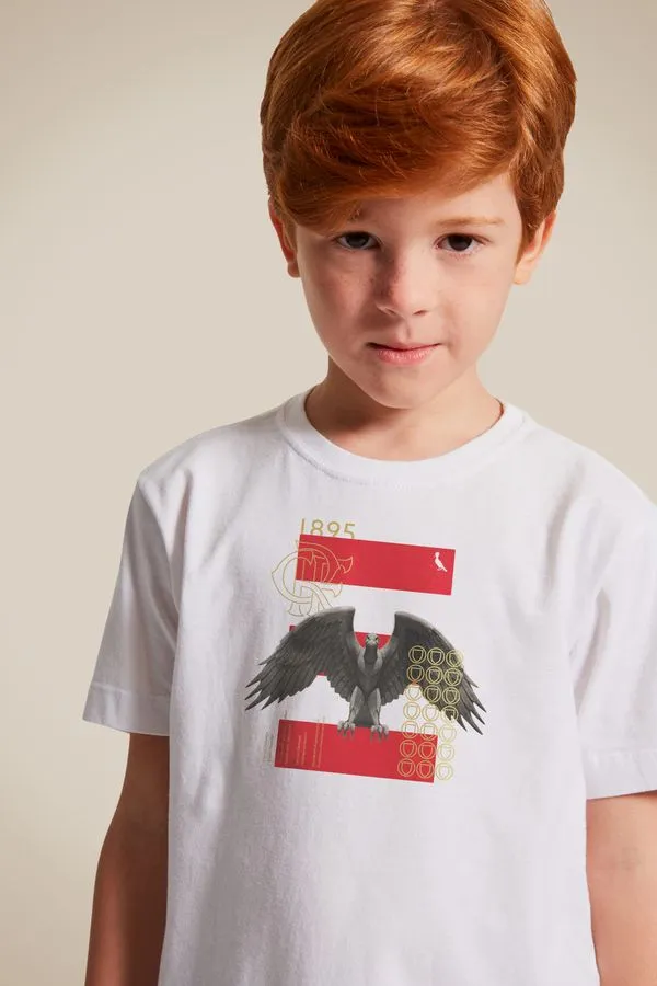 Camiseta Mini Urubu Branco - 18