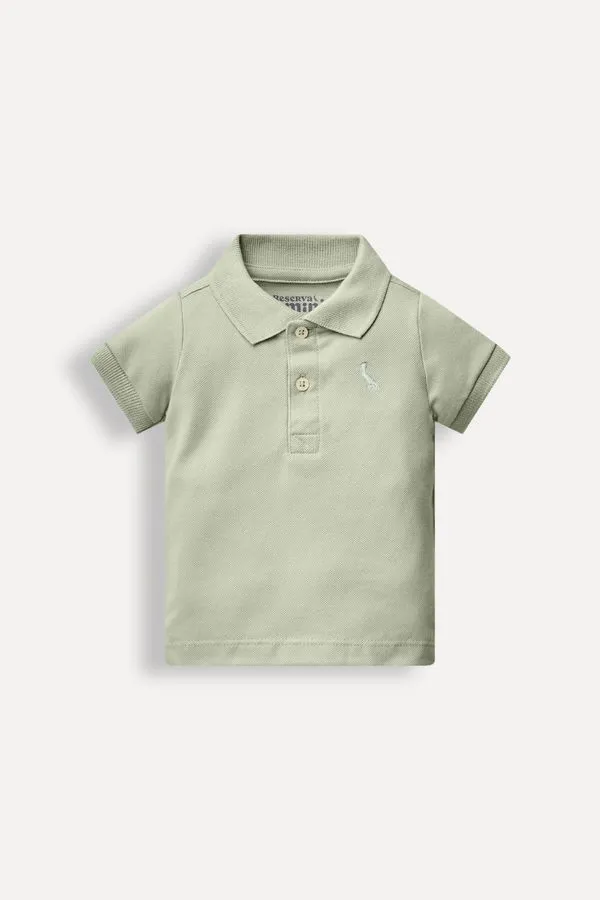 Polo Mc Bb Piquet Basica Verde Menta - P