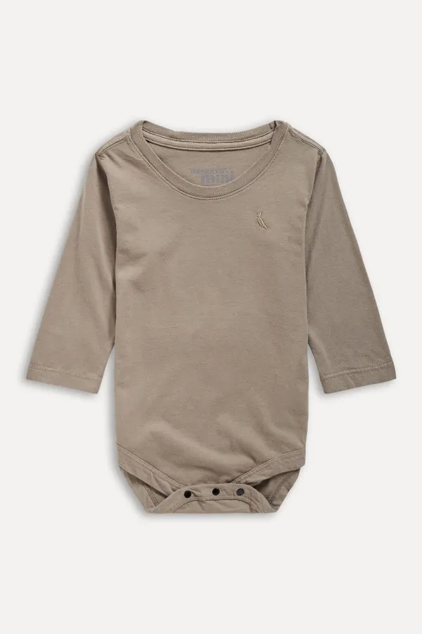 Macaquinho Bb Basico Cores Militar - G