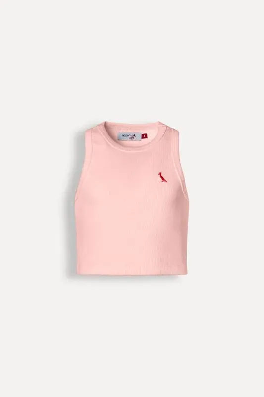 Regata Menina Canelada Rosa Seco - 08