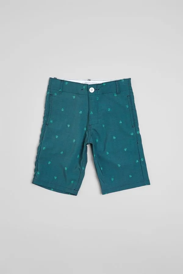 Bermuda Casual Mini Costela De Adão Militar - 12