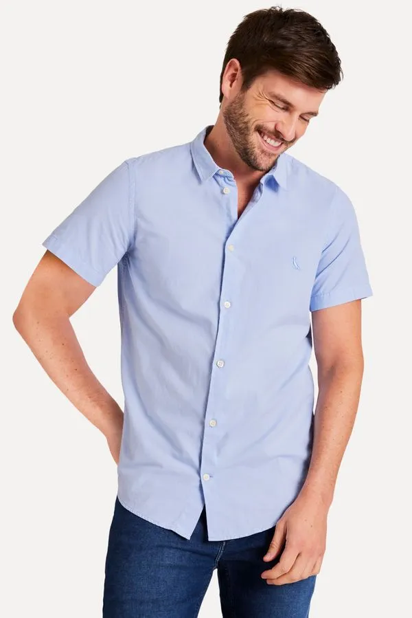 Camisa Mc Paraty Contraste Azul Claro - M