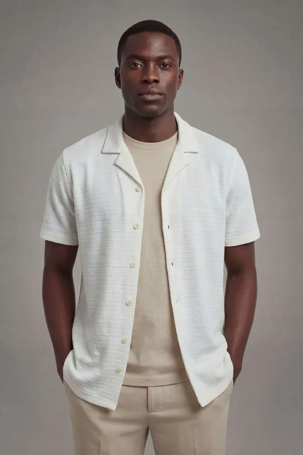 Camisa Malha Mikonos Off White - P