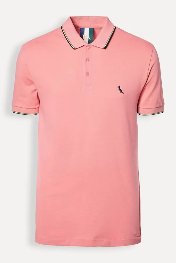 Polo Enxuto Novo Friso Goiaba - G