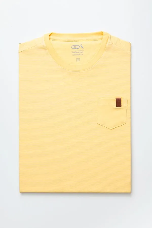 Camiseta Mini Listrada Com Bolso Banana - 02