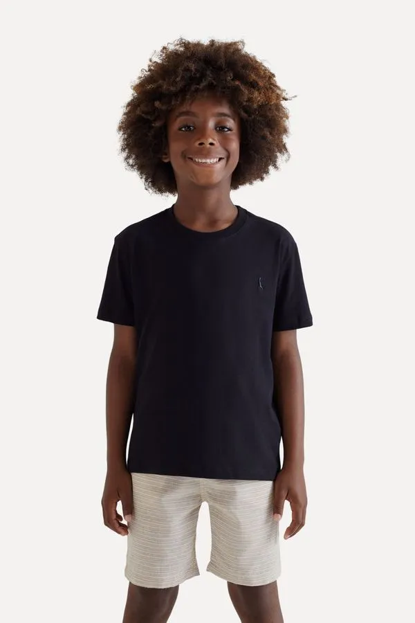 Camiseta Mini Pf Paris Inv20 Preto - 12+