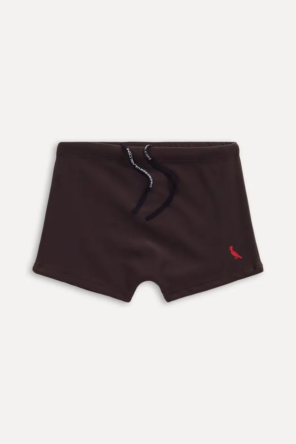 Sunga Short Mini Bz Lisa Marrom - 04