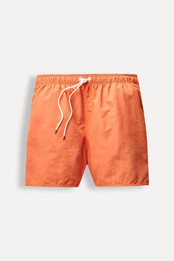 Short Praia Liso Laranja Dust - M