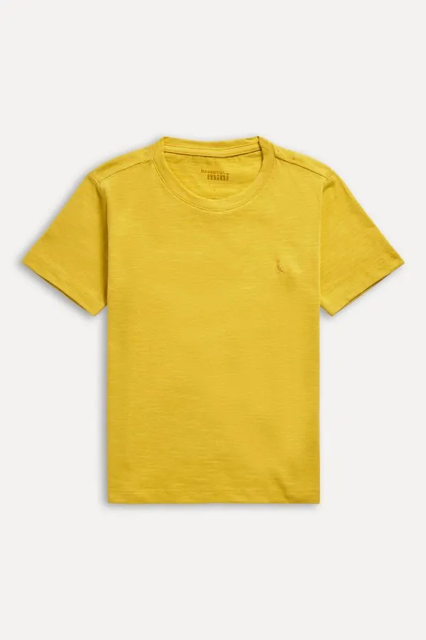 Camiseta Mini Quadrile Amarelo - 04