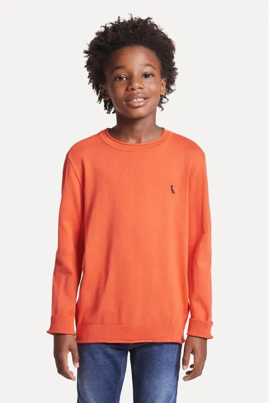 Casaco Tricot Mini Sm Careca Coral - 18