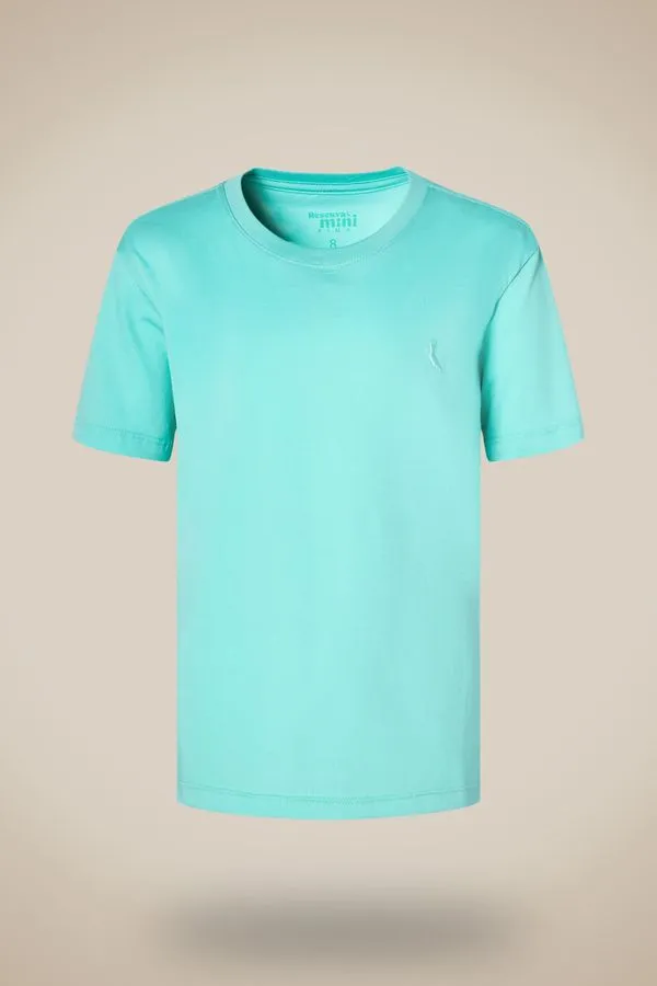 Camiseta Mini Pima Toby Verde Claro - 12