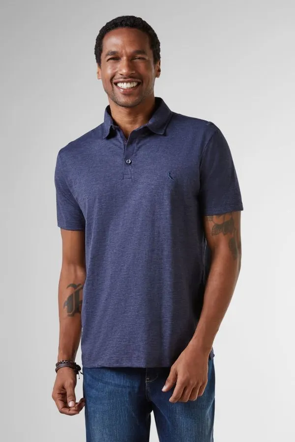 Polo Malha Rugby Chelsea Marinho - P
