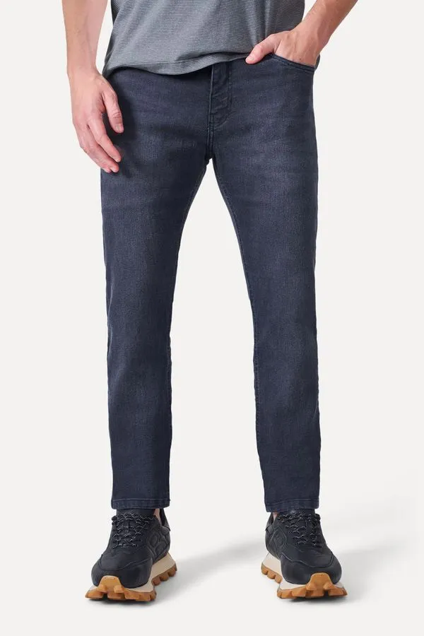 Calca Jeans Slim Polar Preto - 46