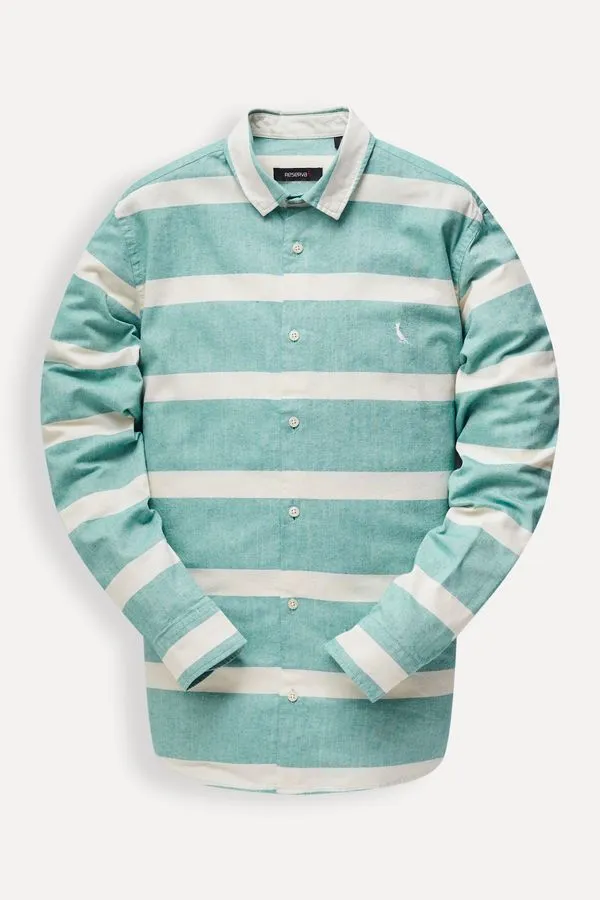 Camisa Ml Breno Verde Claro - Gg