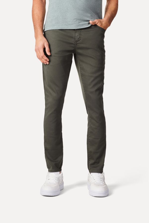 Calca Super Skinny Color Verde Mata - 38