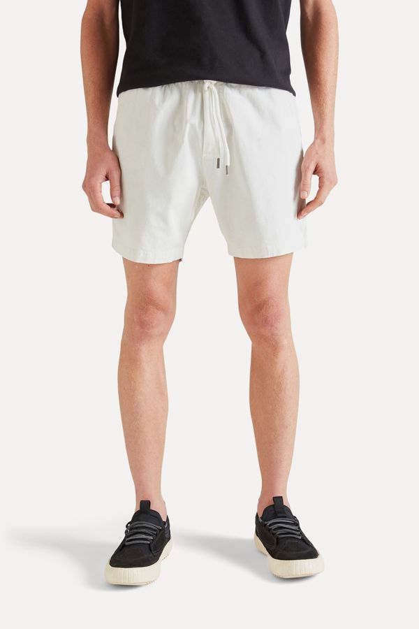 Bermuda Casual Relax Off White - P