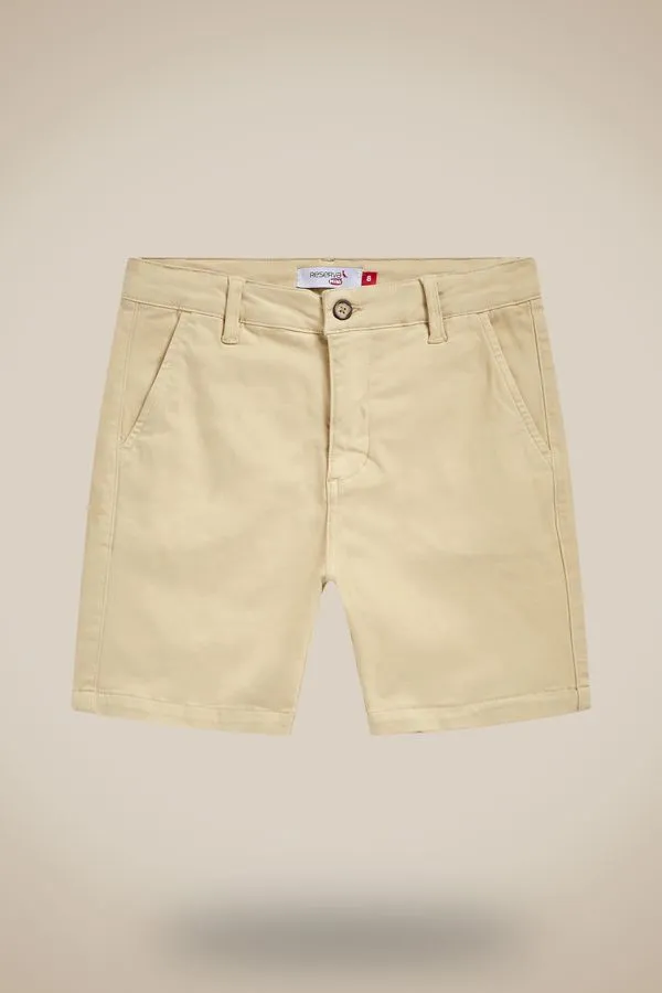 Bermuda Mini Sarja Alfaiataria Khaki - 10