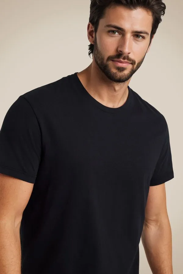 Camiseta Basica Premium Preto - P