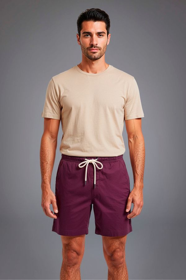 Short Batalha Relax Eros Vinho - G