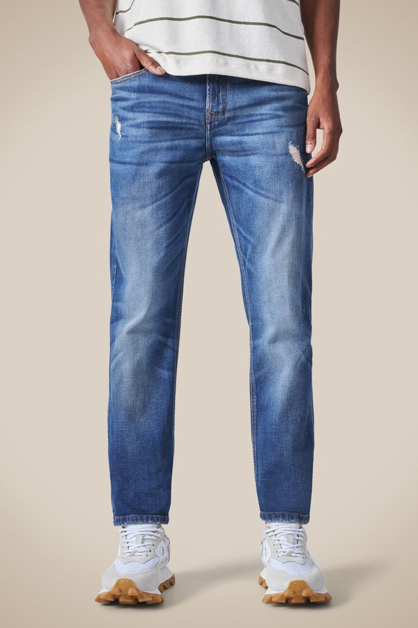 Calca Jeans Slim Relaxed Aventura Indigo - 44