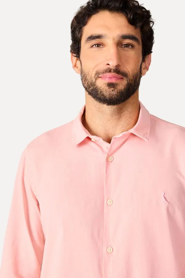 Camisa Ml Nova Paraty Rosa Lotus - P