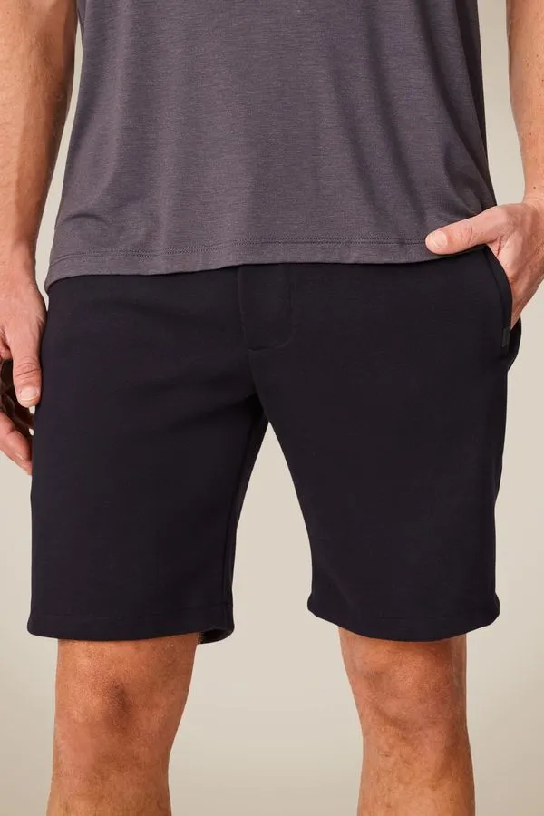 Bermuda Moletom Orleans Preto - 46