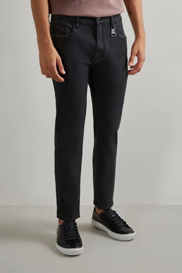 Calça Black Jeans 5 Pockets Elastano Rio Preto Indigo Az - 38