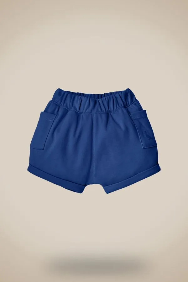 Short Pima Bb Melhor Do Mundo Azul Klein - P